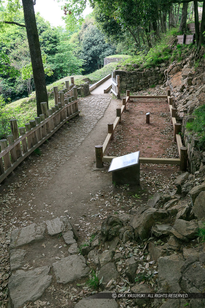 掘立建物址・馬場下通路