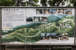 史跡金山城跡・マップ・構造歴史｜高解像度画像サイズ：8129 x 5419 pixels｜写真番号：5DSA5515｜撮影：Canon EOS 5DS