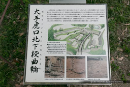 大手虎口北下段曲輪・構造歴史|高解像度画像サイズ:5399 x 3599 pixels|写真番号:5DSA5688|撮影:Canon EOS 5DS