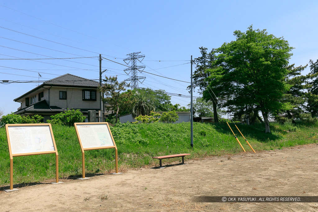 石田堤・水攻め堤防跡