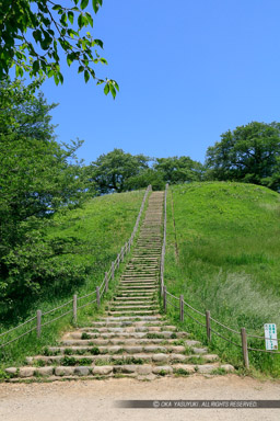 丸墓山古墳・石田三成本陣｜高解像度画像サイズ：4320 x 6480 pixels｜写真番号：5DSA6923｜撮影：Canon EOS 5DS