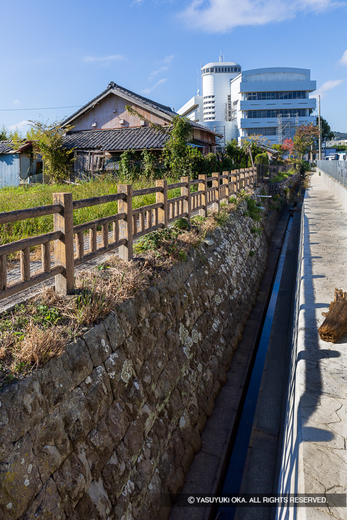 相良城石垣（仙台河岸）