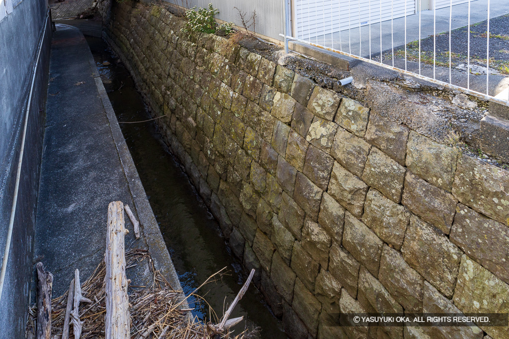 相良城石垣（仙台河岸）