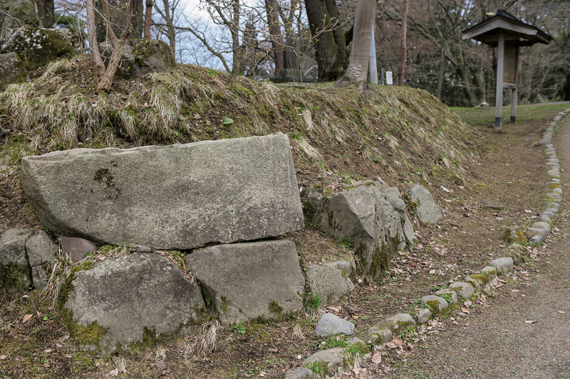 上段御馬屋門跡