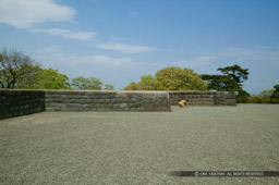 仙台城本丸跡（東脇櫓跡）｜高解像度画像サイズ：4064 x 2704 pixels｜写真番号：100-0636S53B｜撮影：Canon EOS-1DS