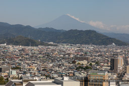 駿府城から望む富士山｜高解像度画像サイズ：3360 x 2240 pixels｜写真番号：5D4A2025｜撮影：Canon EOS 5D Mark IV