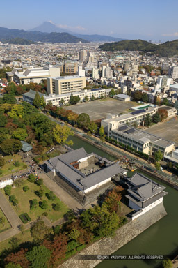 静岡県庁別館21階の展望ロビーから｜高解像度画像サイズ：4400 x 6600 pixels｜写真番号：5D4A2134｜撮影：Canon EOS 5D Mark IV