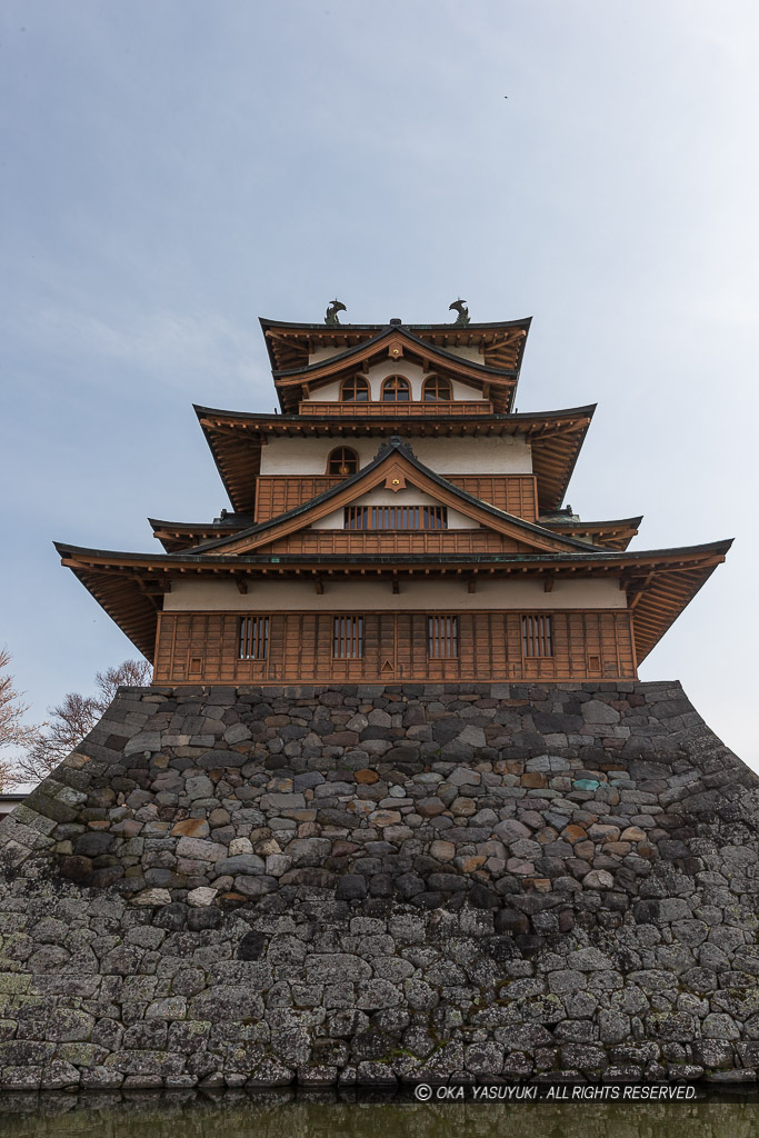 高島城天守