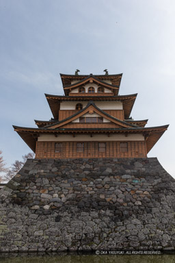 高島城天守｜高解像度画像サイズ：3456 x 5184 pixels｜写真番号：1DX_8448｜撮影：Canon EOS-1D X