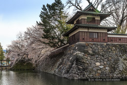 高島城の模擬櫓｜高解像度画像サイズ：5184 x 3456 pixels｜写真番号：1DX_8451｜撮影：Canon EOS-1D X