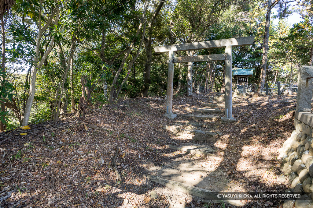 元天神社・御前曲輪跡・元天神社