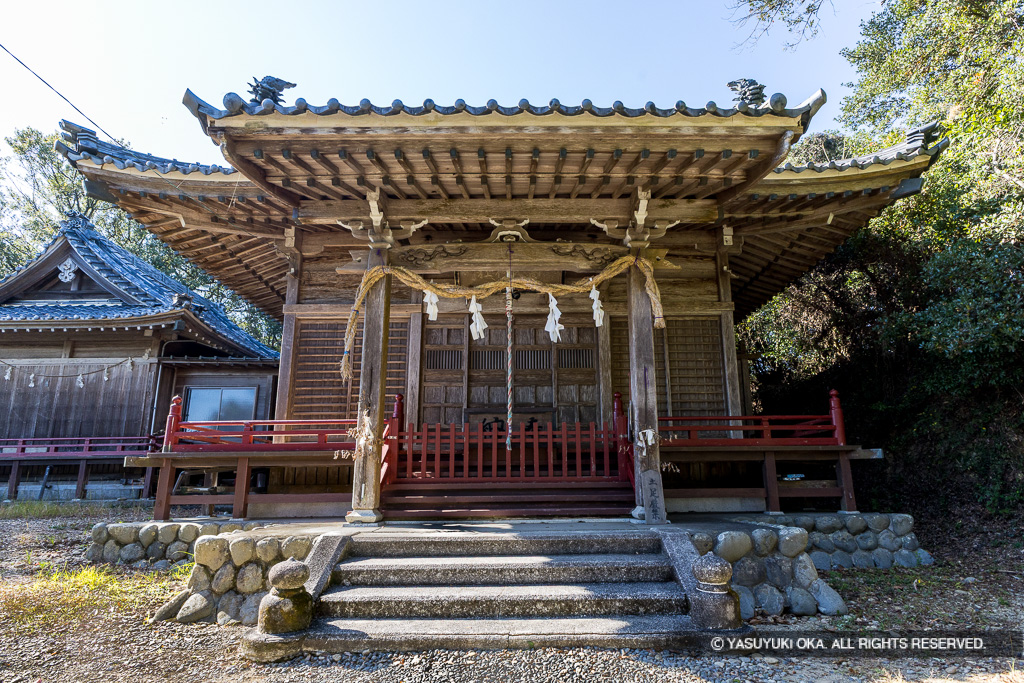 高天神社・西の丸跡