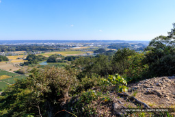 御前曲輪から北 | 高解像度画像サイズ：8108 x 5408 pixels | 写真番号：6F1A5668 | 撮影：Canon EOS R5m2