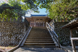 高天神社・西の丸跡 | 高解像度画像サイズ：8192 x 5464 pixels | 写真番号：6F1A5687 | 撮影：Canon EOS R5m2