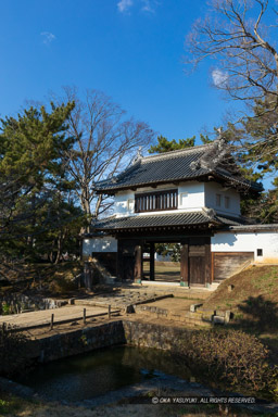 土浦城櫓門（太鼓門）｜高解像度画像サイズ：4480 x 6720 pixels｜写真番号：5D4A6157｜撮影：Canon EOS 5D Mark IV