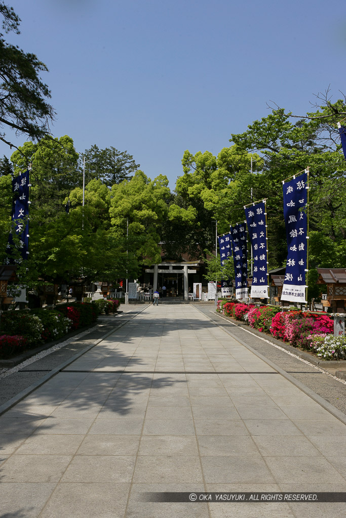 武田神社参道