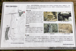 集水口跡平面表示・歴史解説板 | 高解像度画像サイズ：6226 x 4153 pixels | 写真番号：6F1A4878 | 撮影：Canon EOS R5m2