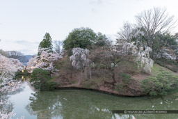 本丸土塁の隅おとし・鬼門｜高解像度画像サイズ：5122 x 3415 pixels｜写真番号：1DX_7935｜撮影：Canon EOS-1D X