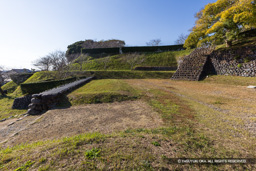 本丸南下門跡から見る西の丸 | 高解像度画像サイズ：8192 x 5464 pixels | 写真番号：6F1A5806 | 撮影：Canon EOS R5m2