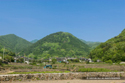 要害山城を躑躅ヶ崎館方面からの望む | 高解像度画像サイズ：4992 x 3328 pixels | 写真番号：VJ7Z7636 | 撮影：Canon EOS-1Ds Mark II