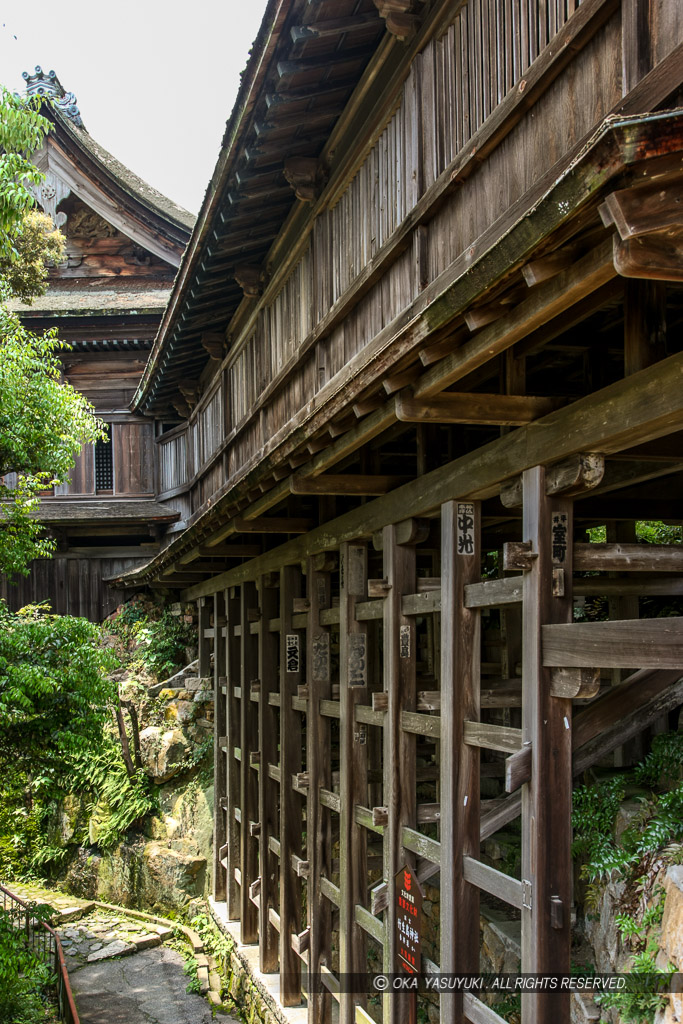 船廊下・秀吉の御座船日本丸船櫓利用・竹生島