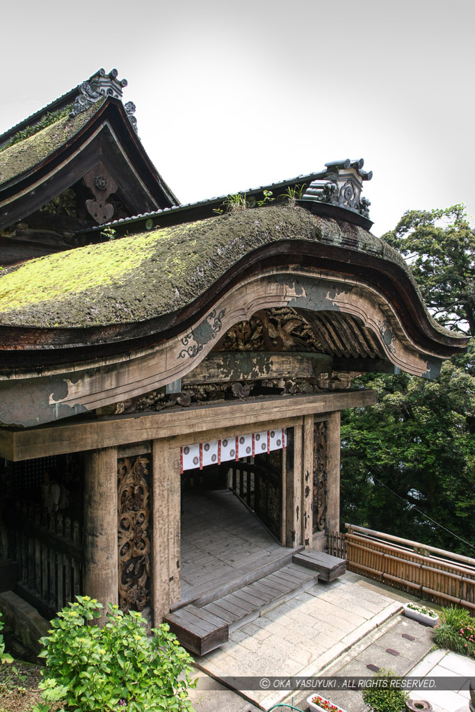 宝厳寺観音堂唐門・大坂城極楽橋・豊国廟極楽門・竹生島