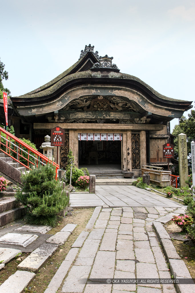 宝厳寺観音堂唐門・大坂城極楽橋・豊国廟極楽門・竹生島