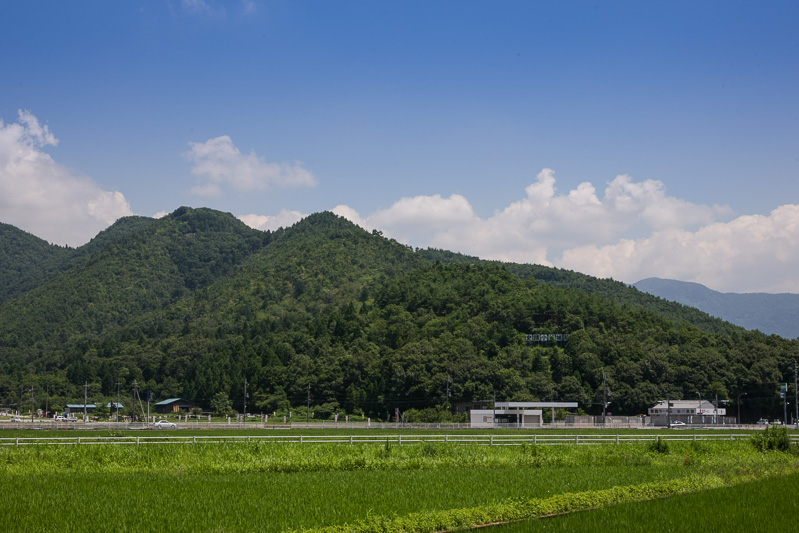 小谷城遠景