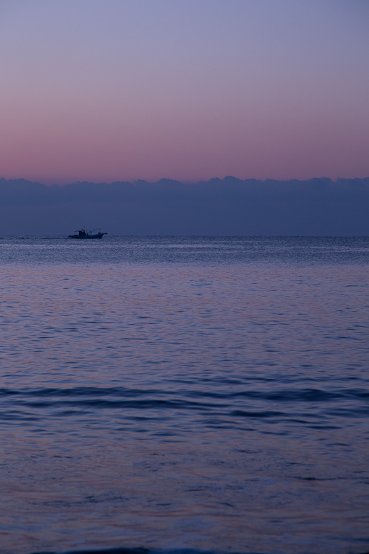 桂浜から土佐湾を望む