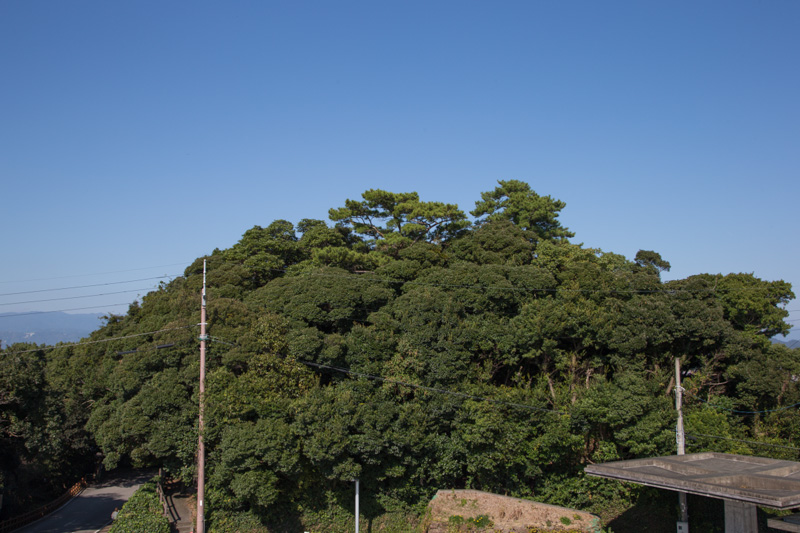 浦戸城天守跡