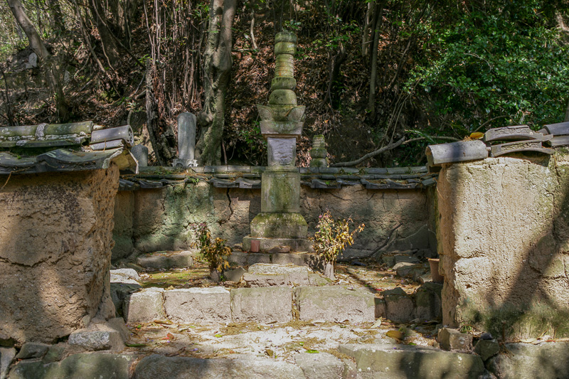 村上武吉の墓・周防大島