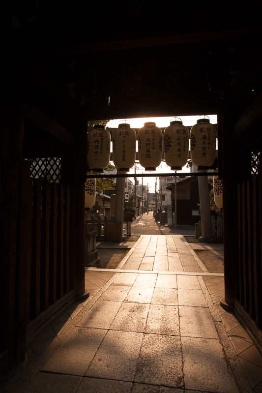 応仁の乱勃発地・御霊神社