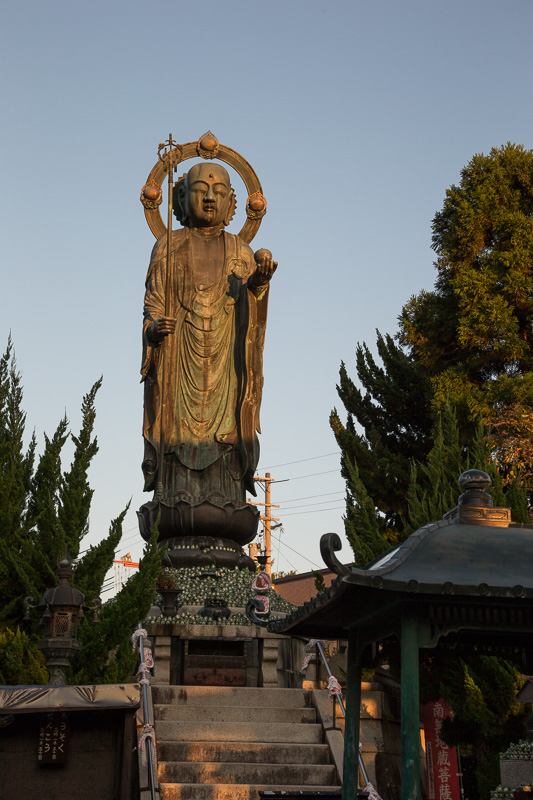 木之本地蔵院・地蔵菩薩銅像・日本三大地蔵