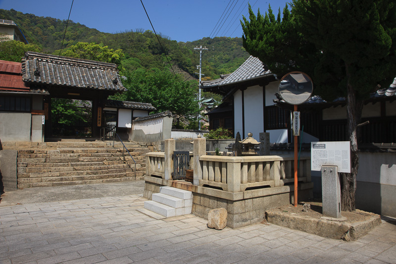 山中鹿介首塚・鞆の浦