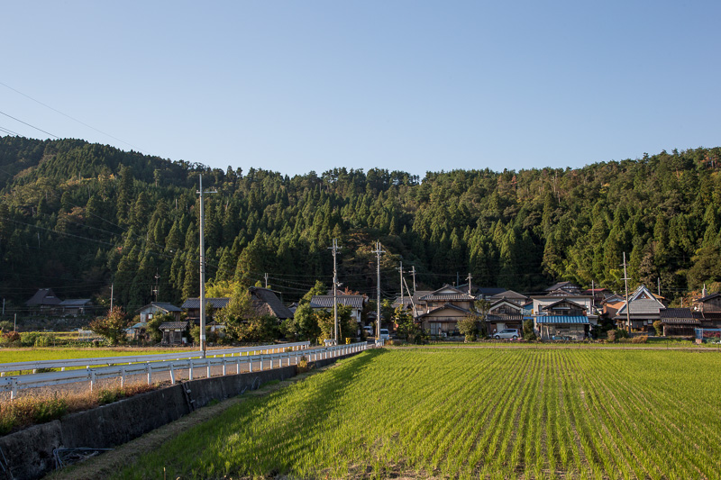 黒田の大沢集落