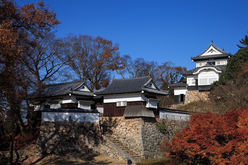 備中松山城の天守