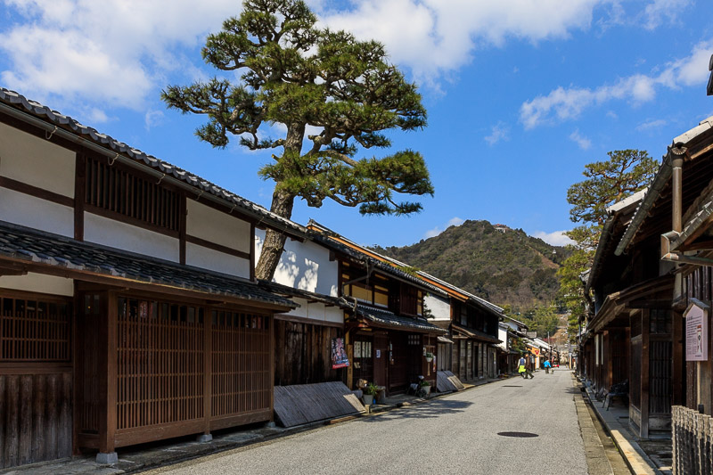 八幡山城下町