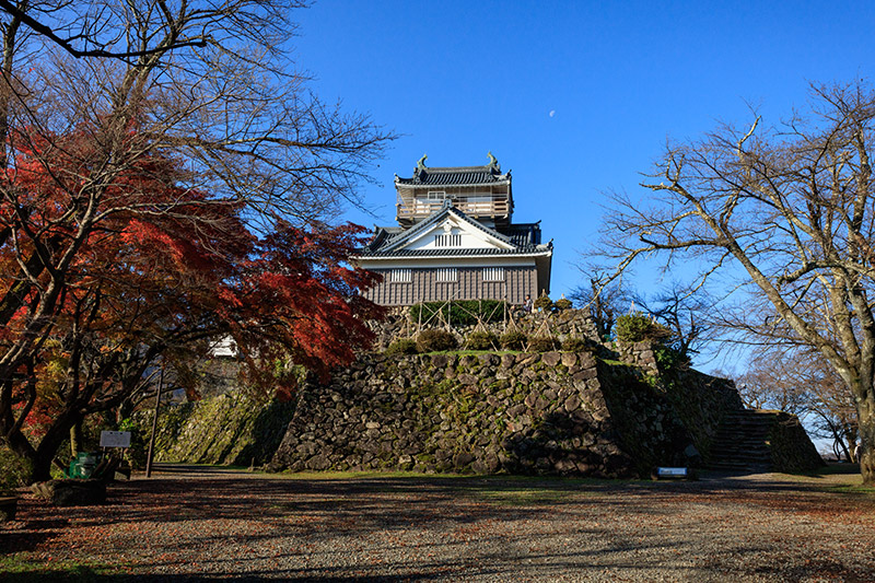 越前大野城の城郭