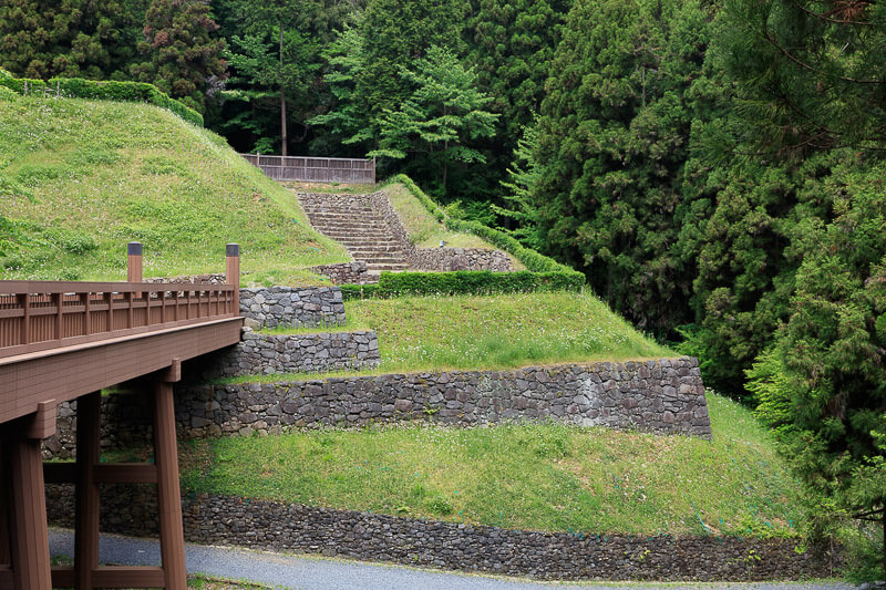 八王子城の御主殿・居館地区