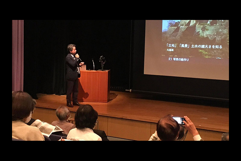 姫路城を守る会 記念講演登壇